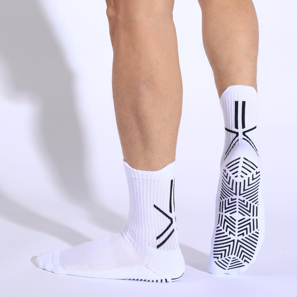 DUNERA Fußballsocken – Rutschfeste Wadenlange Performance-Socken